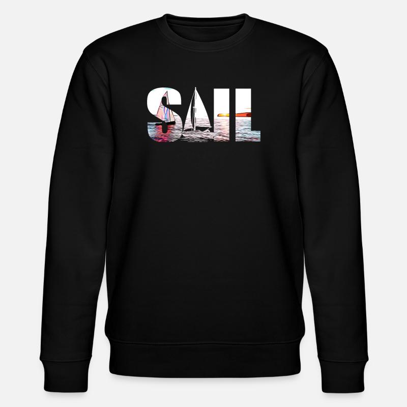 SAIL - Sweat bio CHANGER Stanley/Stella Unisexe - noir