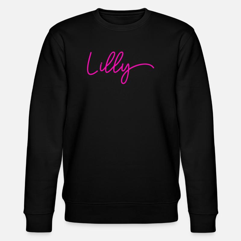 Lilly - Stanley/Stella Unisex Bio-Sweatshirt CHANGER  - Schwarz