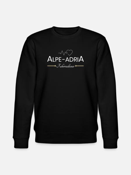 Alpe Adria Bike Tour - Stanley/Stella CHANGER Unisex Organic Sweatshirt - black