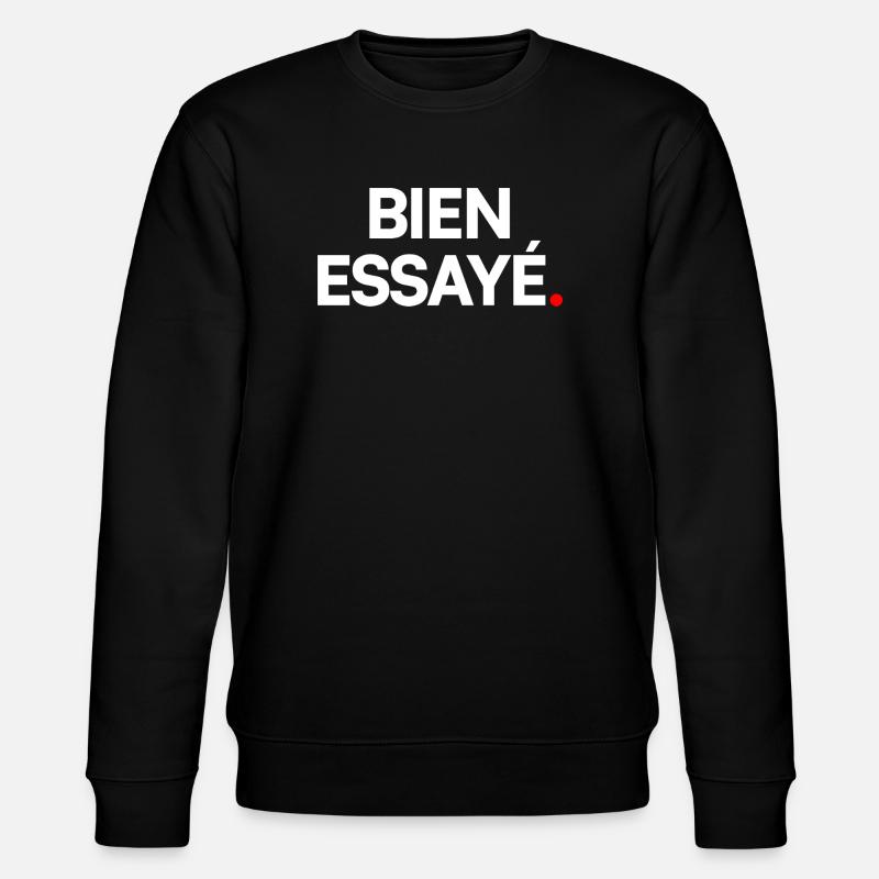 Bien essayé - Sweat bio CHANGER Stanley/Stella Unisexe - noir
