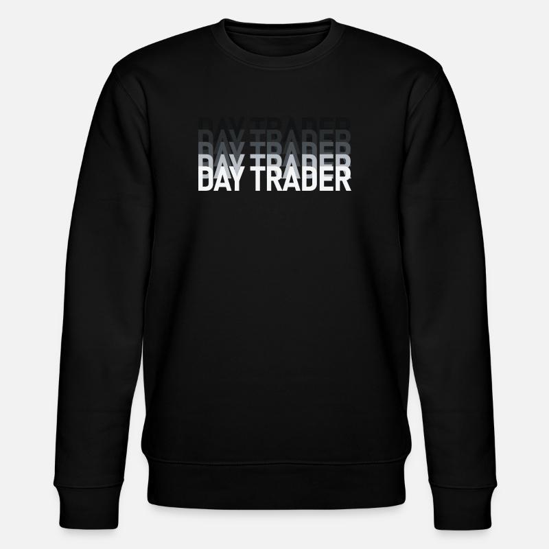 Day Trader Marché boursier Trader boursier - Sweat bio CHANGER Stanley/Stella Unisexe - noir