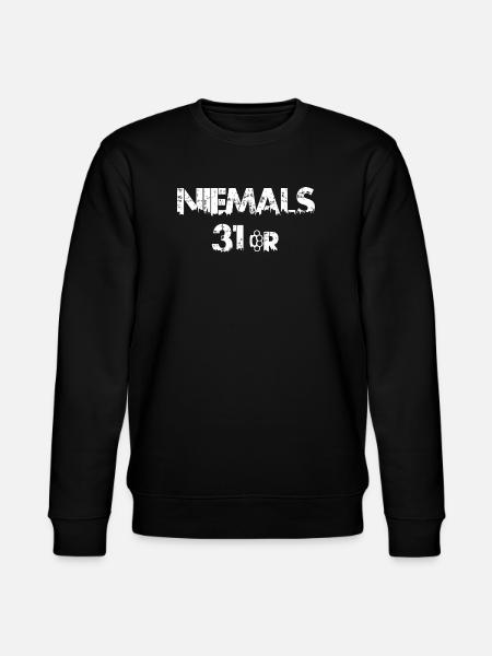 Never 31 - Stanley/Stella CHANGER Unisex Organic Sweatshirt - black
