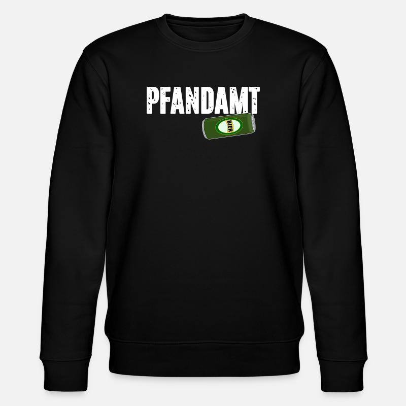 Pfandamt - Stanley/Stella Unisex Bio-Sweatshirt CHANGER  - Schwarz