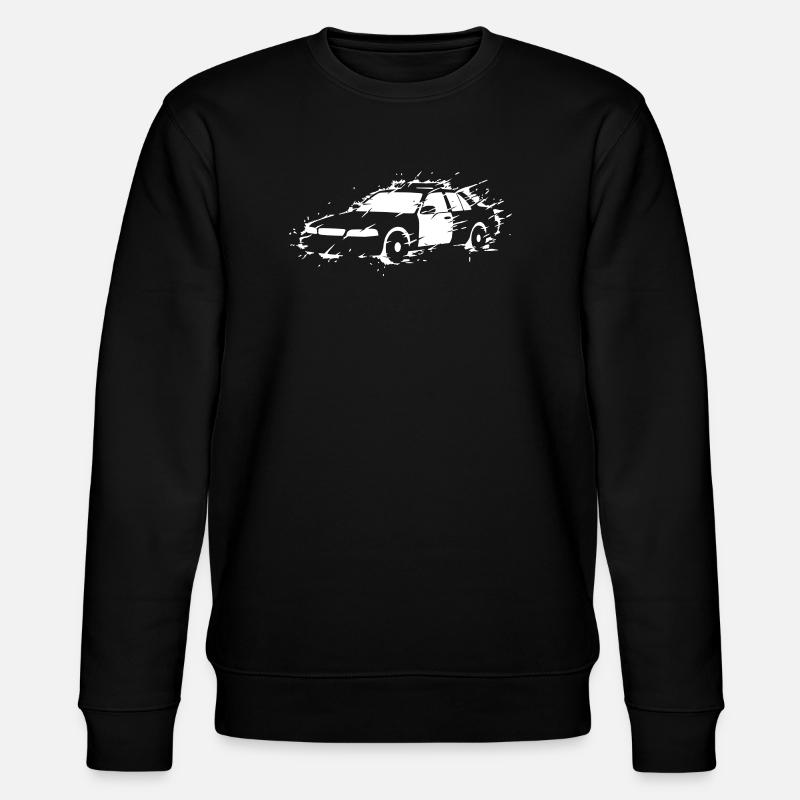 Polizei Auto Action Explosion Vektor - Stanley/Stella Unisex Bio-Sweatshirt CHANGER  - Schwarz