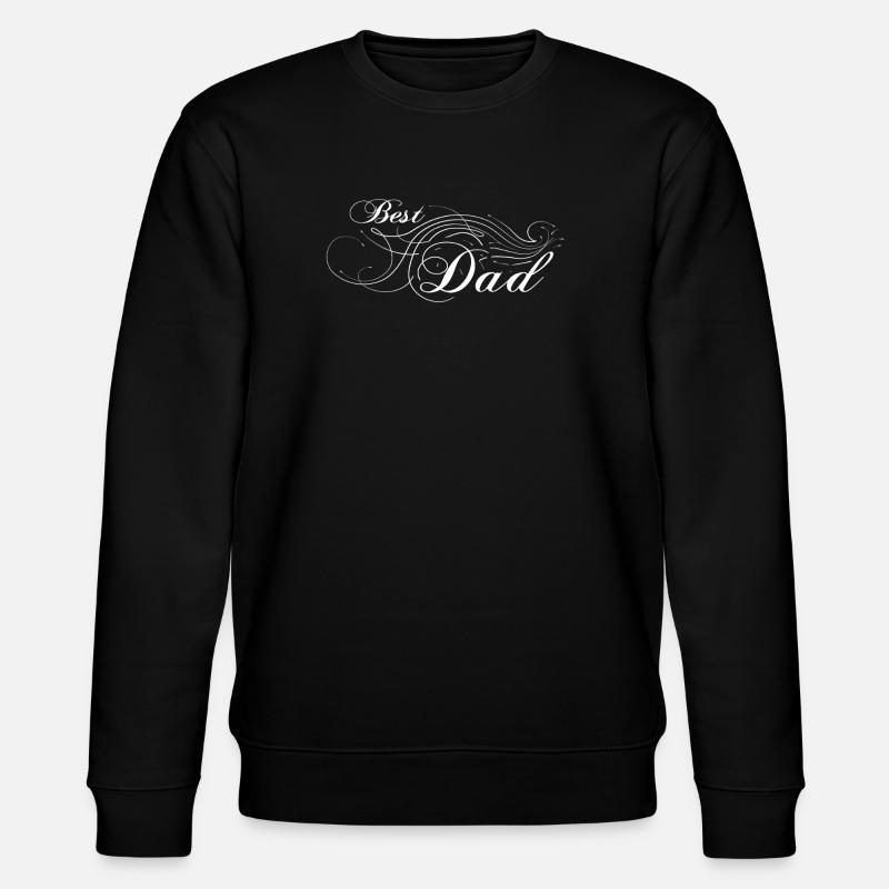 Meilleur papa embelli - Sweat bio CHANGER Stanley/Stella Unisexe - noir