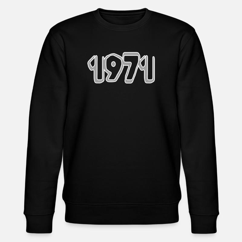 Année 1971 - Sweat bio CHANGER Stanley/Stella Unisexe - noir
