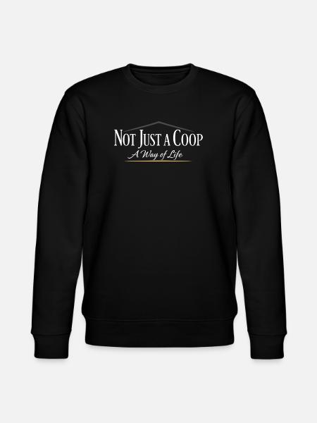 Chickens In The Garden Lifestyle Chicken - Stanley/Stella CHANGER Unisex Organic Sweatshirt - black