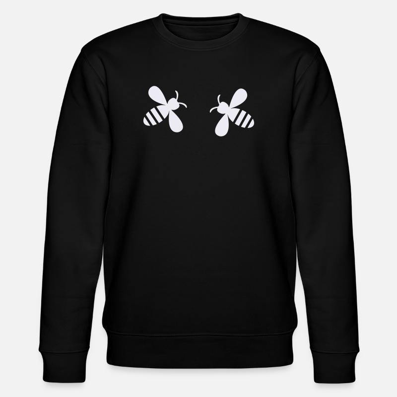 Silhouettes d’abeilles - Sweat bio CHANGER Stanley/Stella Unisexe - noir