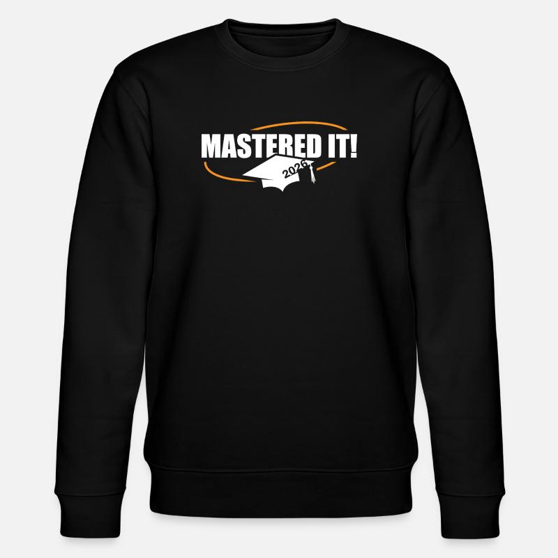 Master 2026 Graduation Graduation - Stanley/Stella CHANGER Unisex Organic Sweatshirt - black