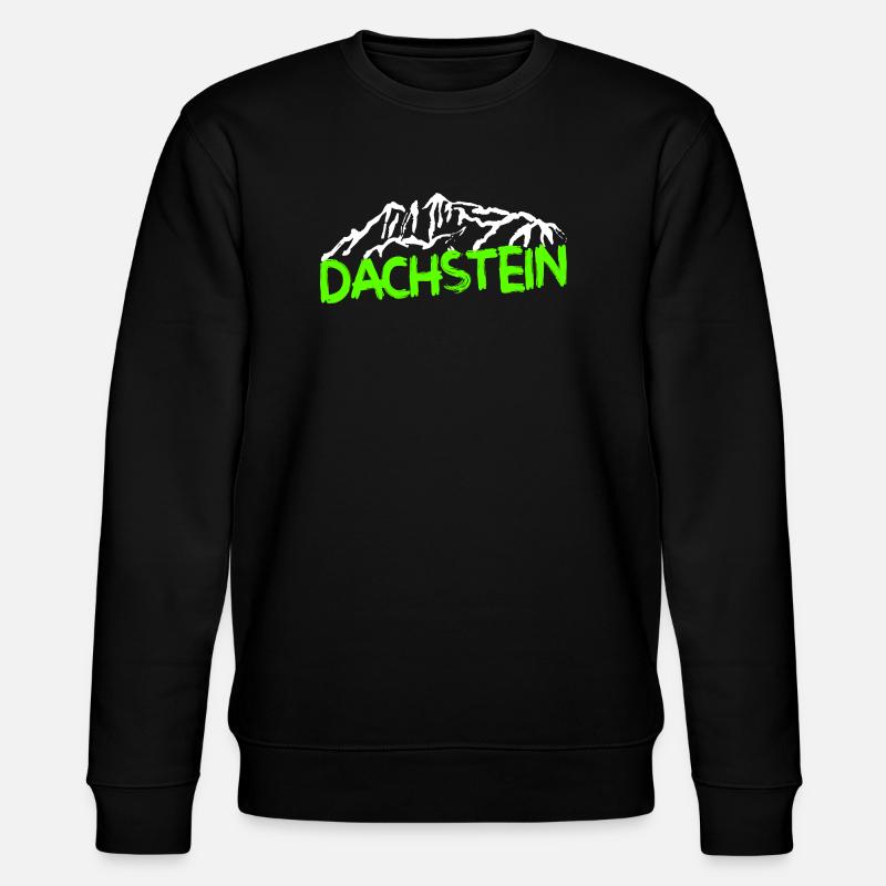 Chemise souvenir Dachstein Ramsau - Sweat bio CHANGER Stanley/Stella Unisexe - noir