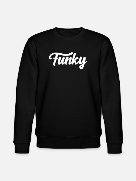 Funky Musik-Logo - Stanley/Stella Unisex Bio-Sweatshirt CHANGER  - Schwarz