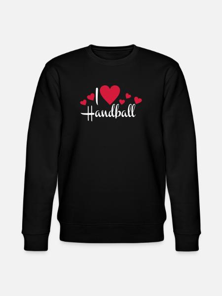 handball - Stanley/Stella CHANGER Unisex Organic Sweatshirt - black