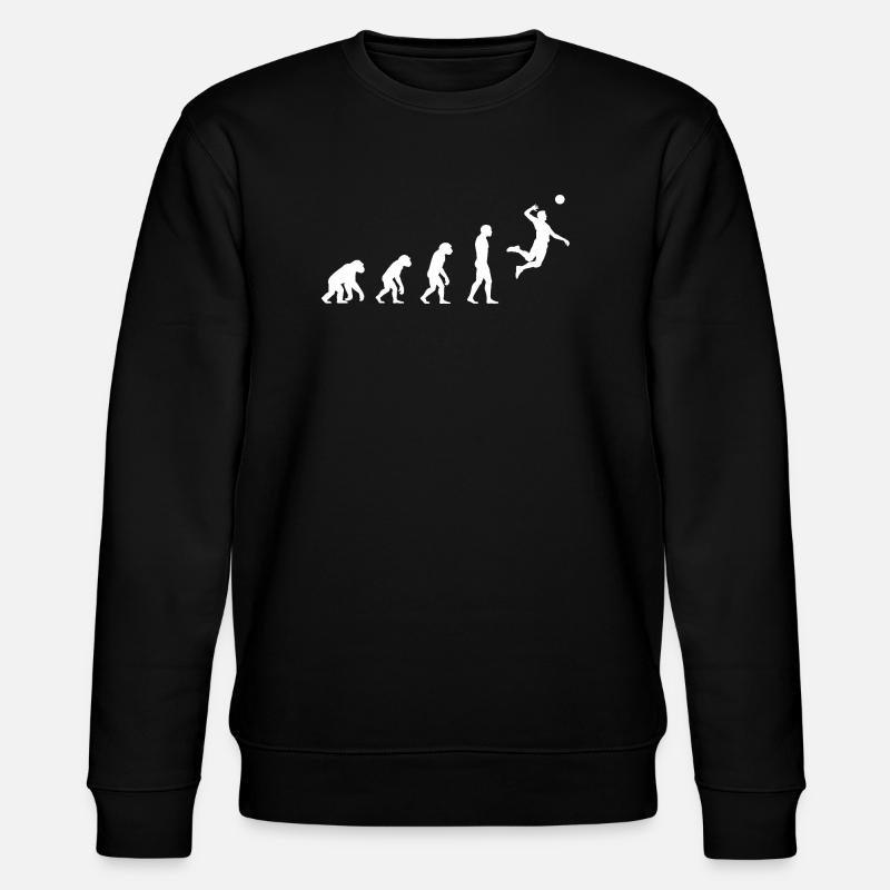 Volley-ball Evolution - Sweat bio CHANGER Stanley/Stella Unisexe - noir