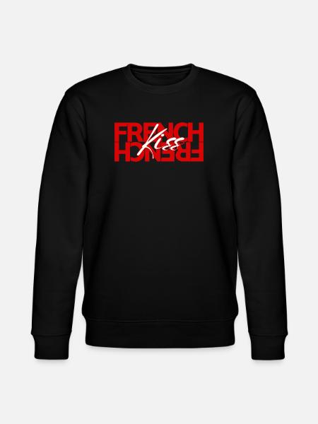 French Kiss - Stanley/Stella CHANGER Unisex Organic Sweatshirt - black