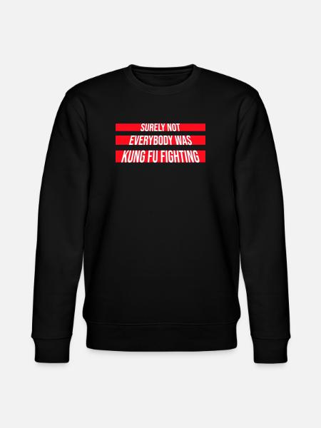 Sicuramente non tutti combattevano il kung fu contro il desiderio - Felpa ecologica unisex CHANGER di Stanley/Stella - nero