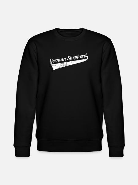 German Shepherd - Stanley/Stella CHANGER Unisex Organic Sweatshirt - black