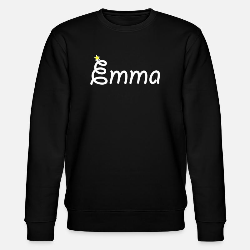 Emma - Stanley/Stella Unisex Bio-Sweatshirt CHANGER  - Schwarz