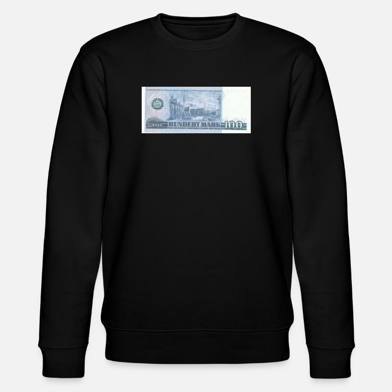 100 Marks of the GDR - Stanley/Stella CHANGER Unisex Organic Sweatshirt - black