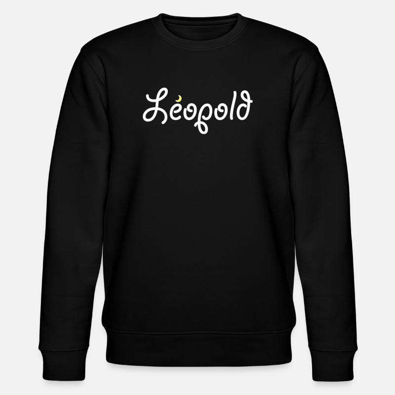 Leopold - Stanley/Stella Unisex Bio-Sweatshirt CHANGER  - Schwarz