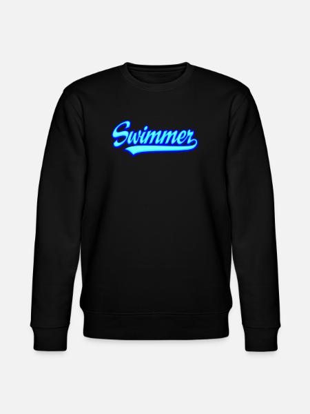 Swimmer - Stanley/Stella CHANGER Unisex Organic Sweatshirt - black