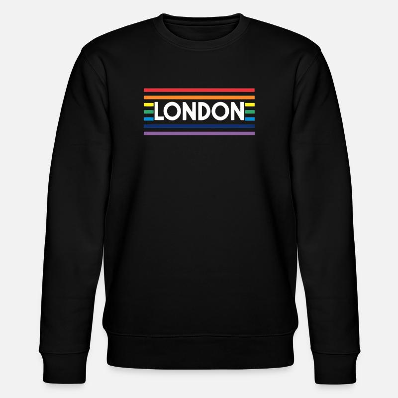 LONDON Arc-en-Ciel Urbain - Sweat bio CHANGER Stanley/Stella Unisexe - noir