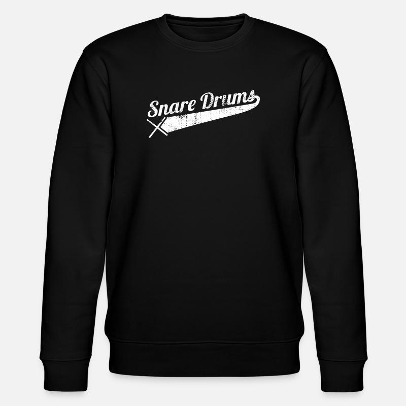 Side drum - Stanley/Stella CHANGER Unisex Organic Sweatshirt - black