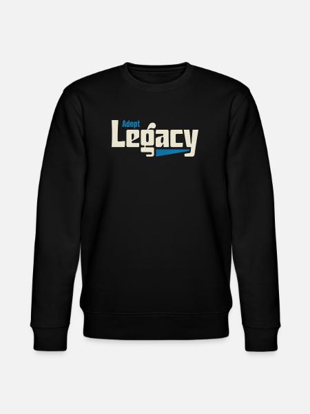 Adopt Legacy: Rescue Pride Tee - Stanley/Stella CHANGER Unisex Organic Sweatshirt - black