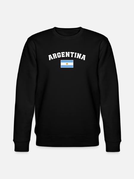 Flag of Argentina Argentina - Stanley/Stella CHANGER Unisex Organic Sweatshirt - black