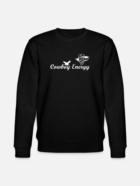 Cowboy_Energy_Design - Stanley/Stella CHANGER Unisex Organic Sweatshirt - black