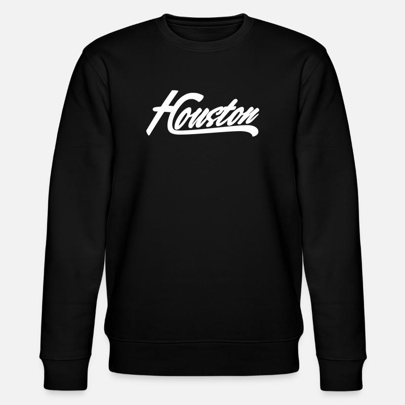 houston shirt - Stanley/Stella Unisex Bio-Sweatshirt CHANGER  - Schwarz