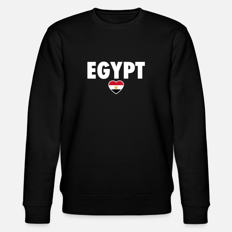Egypte Drapeau égyptien Egyptien - Sweat bio CHANGER Stanley/Stella Unisexe - noir