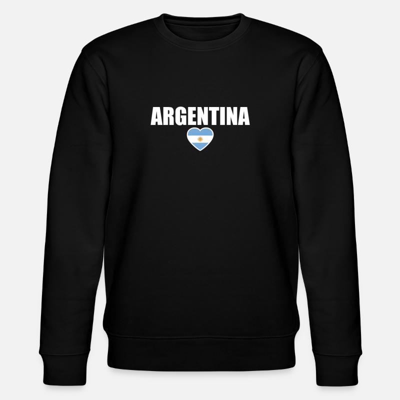 Argentine Argentine Drapeau Argentine - Sweat bio CHANGER Stanley/Stella Unisexe - noir