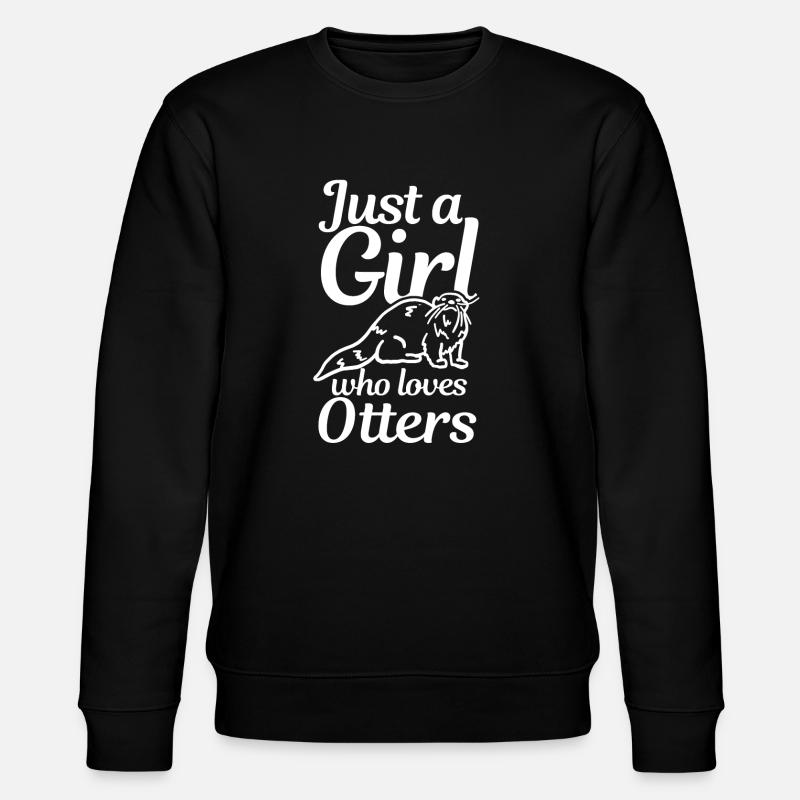 Otter - Stanley/Stella CHANGER Unisex Organic Sweatshirt - black