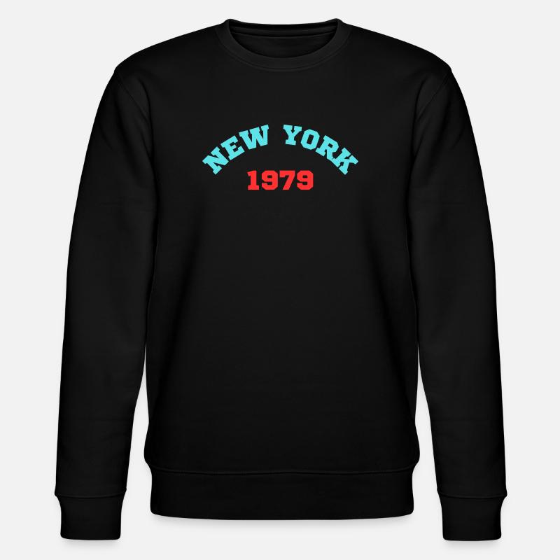 New York 1979 - Sweat bio CHANGER Stanley/Stella Unisexe - noir