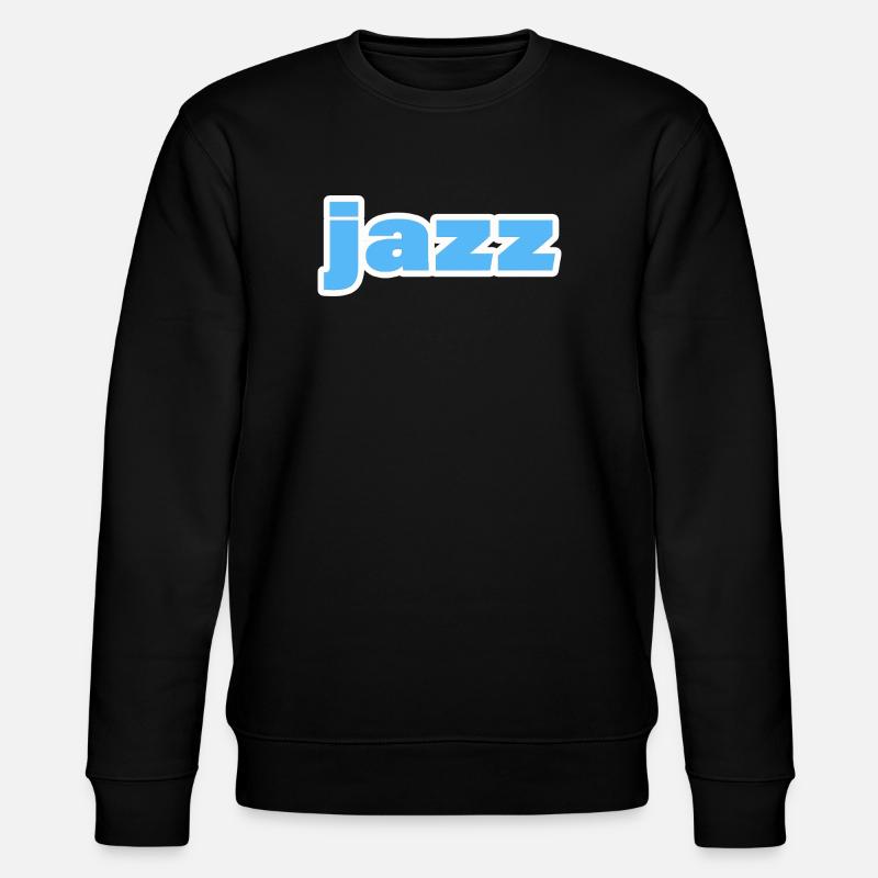 JAZZ - Stanley/Stella Unisex Bio-Sweatshirt CHANGER  - Schwarz