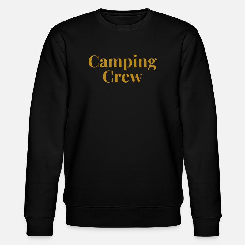 Camping Crew - Stanley/Stella Unisex Bio-Sweatshirt CHANGER  - Schwarz