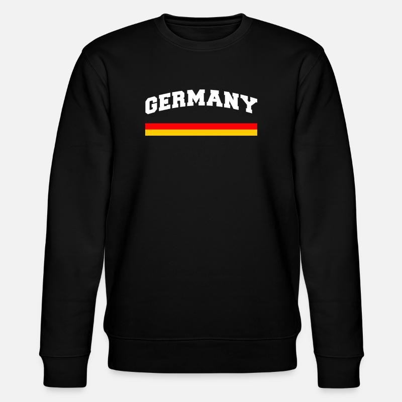 Germany Flag Germany - Stanley/Stella CHANGER Unisex Organic Sweatshirt - black