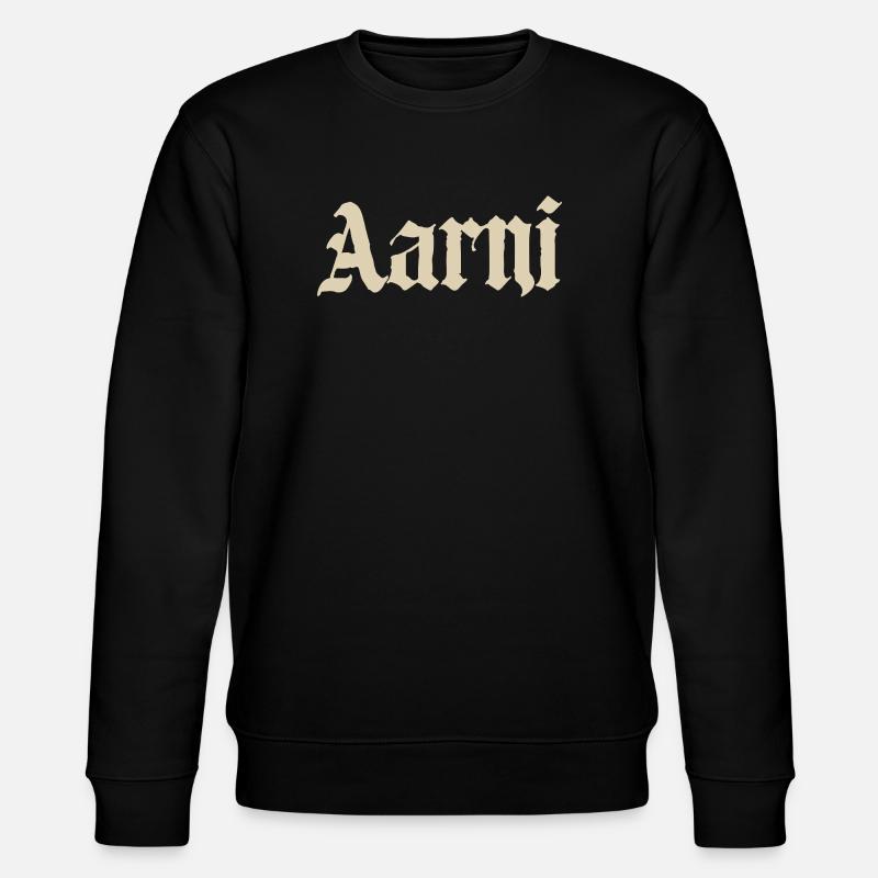 Aarni Gothic Design - Stanley/Stella Unisex Bio-Sweatshirt CHANGER  - Schwarz