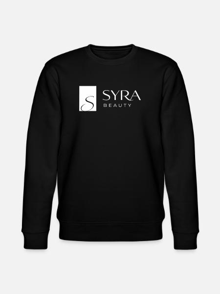 SYRA Beauty Logo: Elegant minimalism - Stanley/Stella CHANGER Unisex Organic Sweatshirt - black