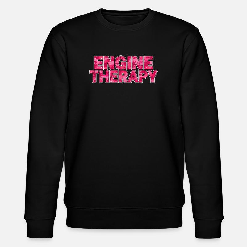 Engine Therapy Car Szene Style - Stanley/Stella Unisex Bio-Sweatshirt CHANGER  - Schwarz