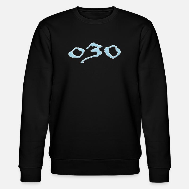 030 Exklusiv - Stanley/Stella Unisex Bio-Sweatshirt CHANGER  - Schwarz