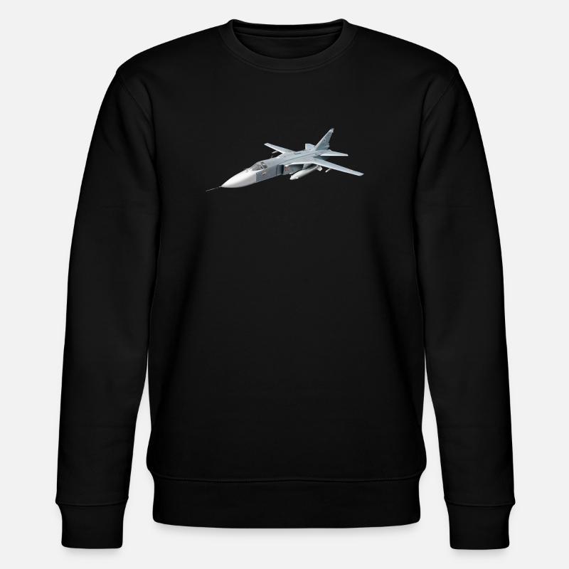 Su-24 - Stanley/Stella Unisex Bio-Sweatshirt CHANGER  - Schwarz