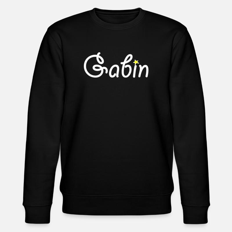 Gabin - Stanley/Stella Unisex Bio-Sweatshirt CHANGER  - Schwarz