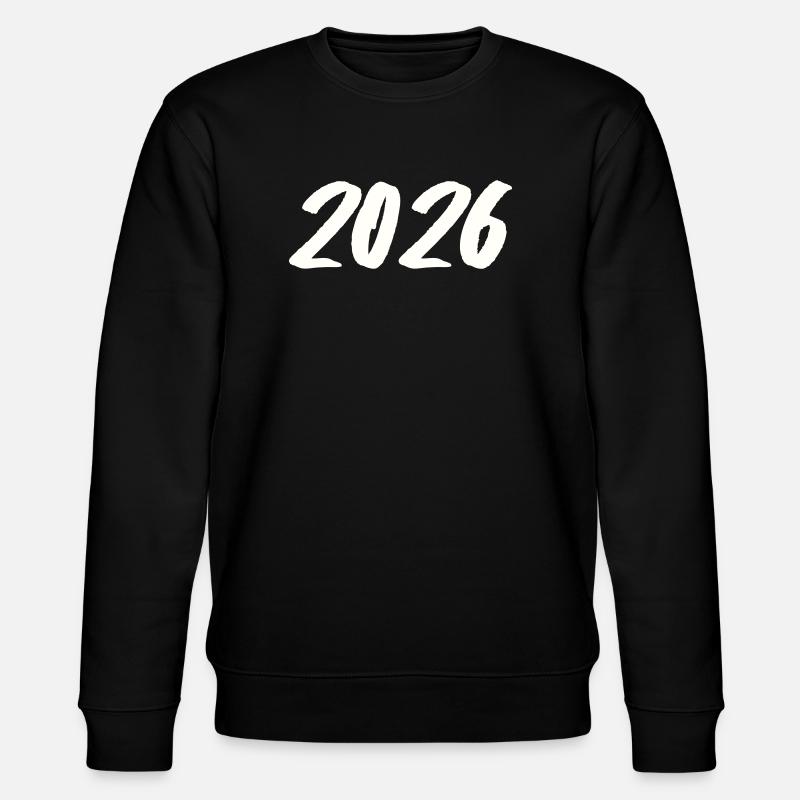 Coup de pinceau année 2026 - Sweat bio CHANGER Stanley/Stella Unisexe - noir