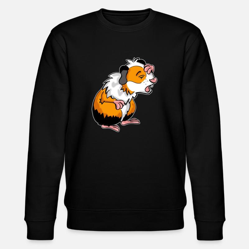 Guinea pig guinea pig comic - Stanley/Stella CHANGER Unisex Organic Sweatshirt - black