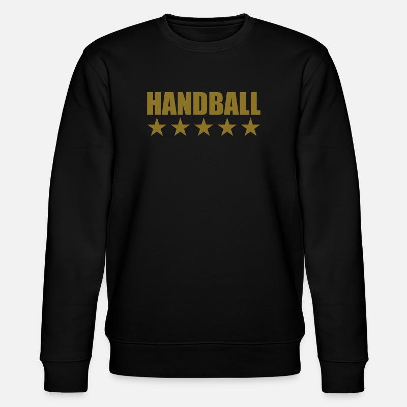 Handball - Stanley/Stella Unisex Bio-Sweatshirt CHANGER  - Schwarz