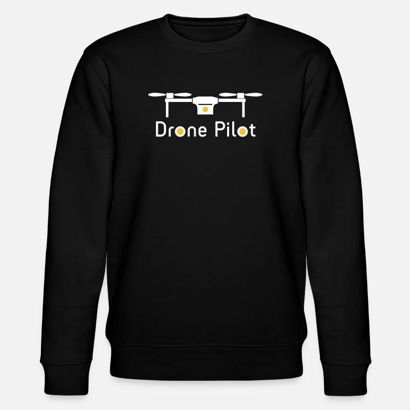 Drone Pilot - Stanley/Stella CHANGER Unisex Organic Sweatshirt - black