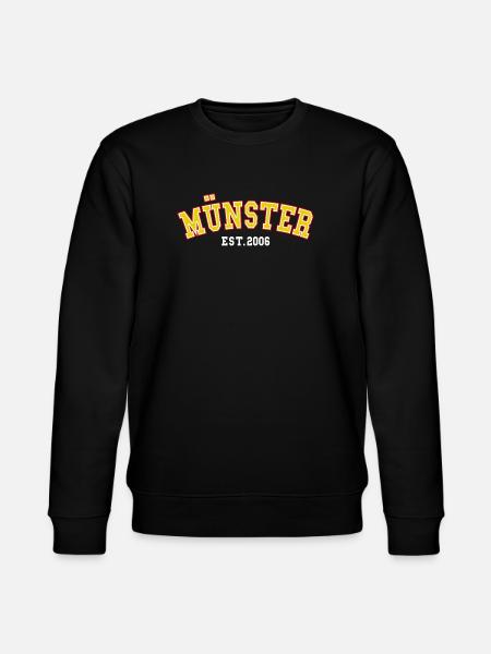 Münster Est. 2006 - Stanley/Stella CHANGER Unisex Organic Sweatshirt - black
