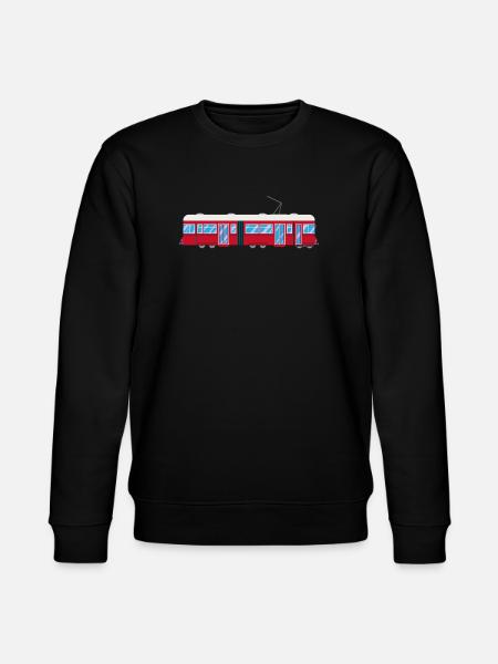 Tram, tram, train, railway - Stanley/Stella CHANGER Unisex Organic Sweatshirt - black
