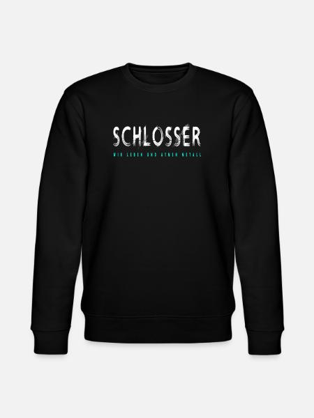 Schlosser Handwerker Design - Stanley/Stella Unisex Bio-Sweatshirt CHANGER - Schwarz
